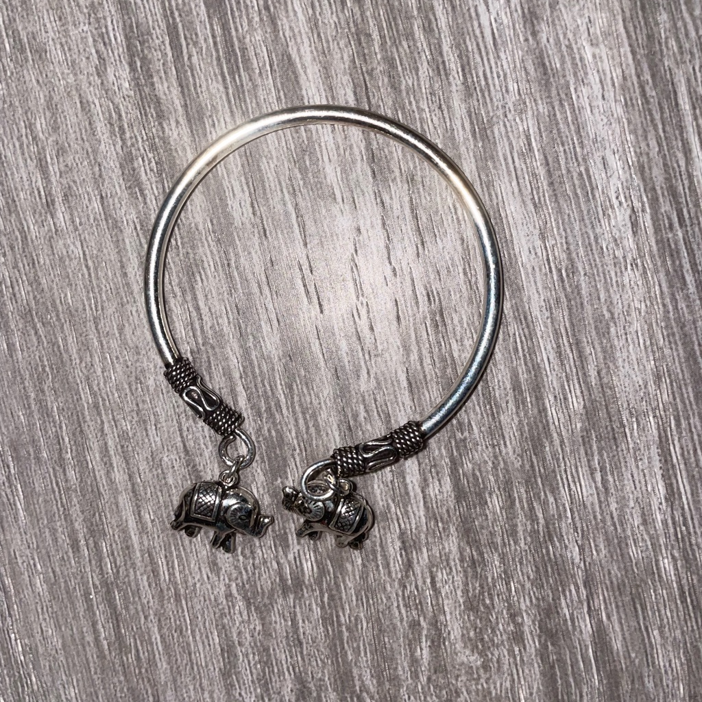 Dangling Elephant Bangle
